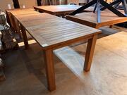Tuintafel teak uittrek 