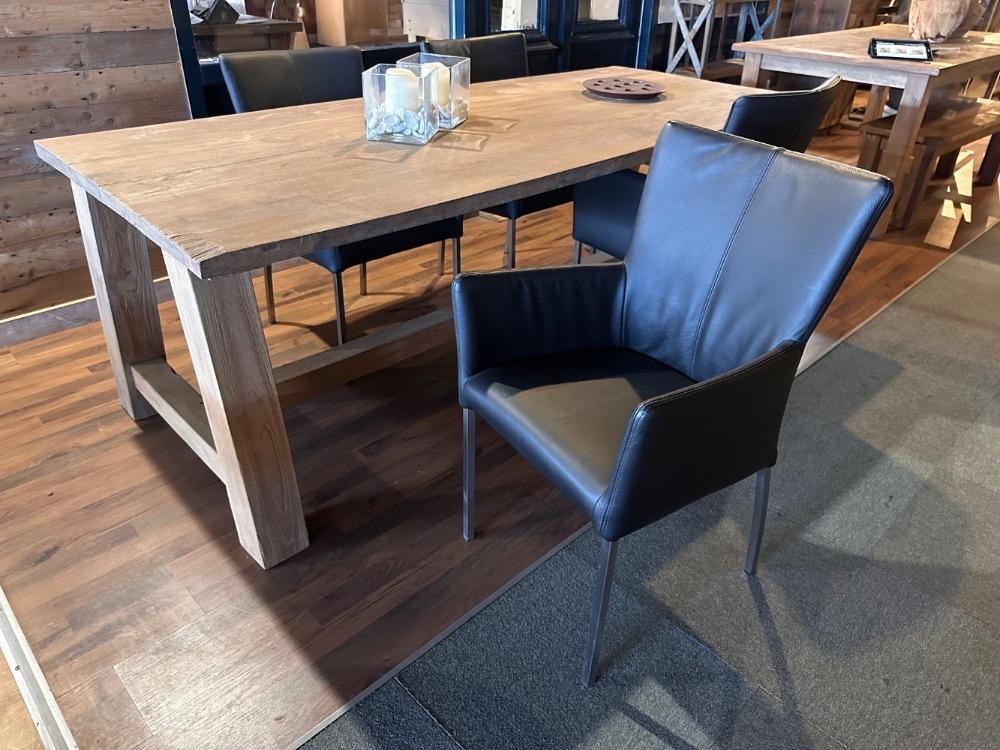 4x armstoel Granada in Toledo leder 