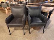 4x showroomstoelen Owen 2 kleuren 