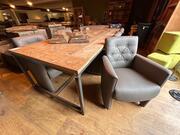 6x Eetkamerstoel op wielen 