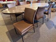 6x stoel in Rancho leder 