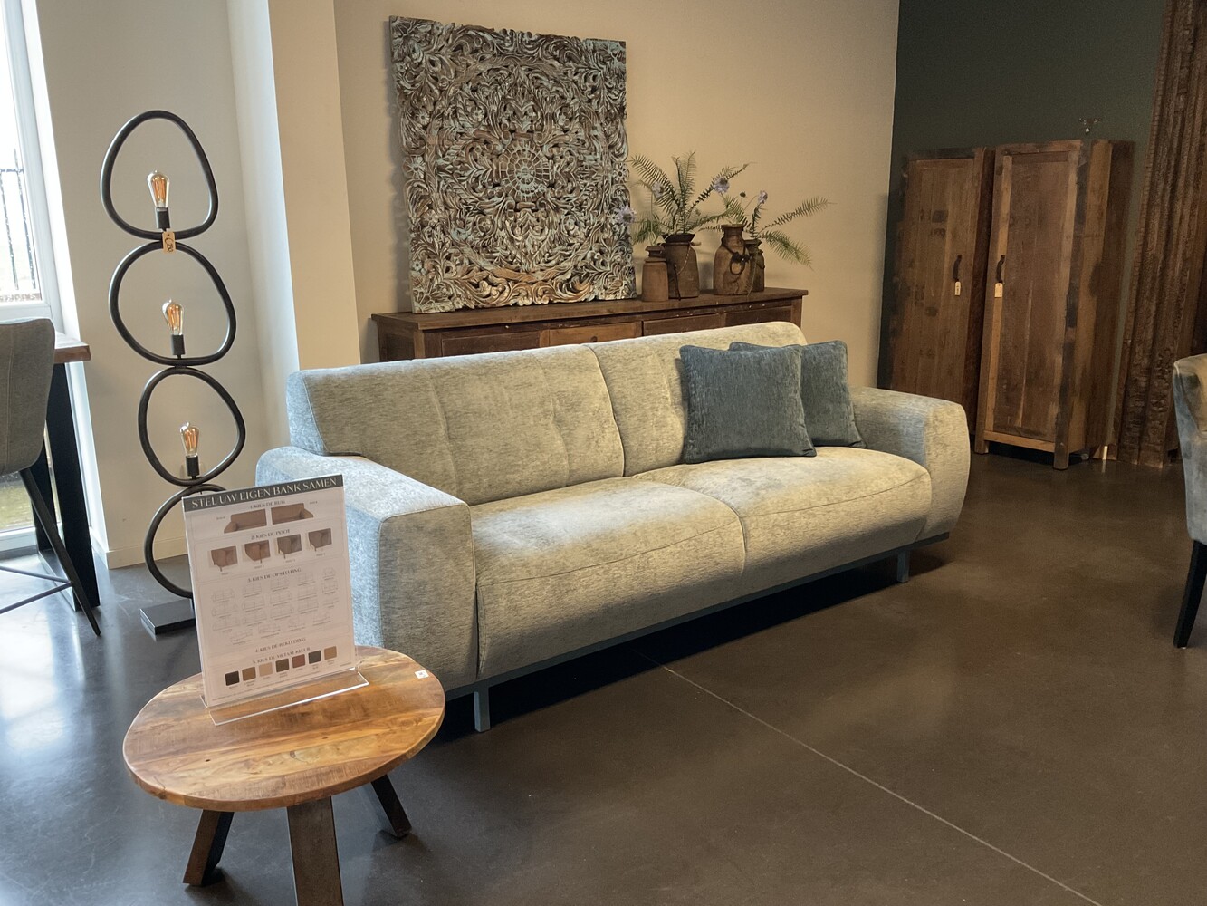 Bank Harmony 3-zits in stof Wing Niagara