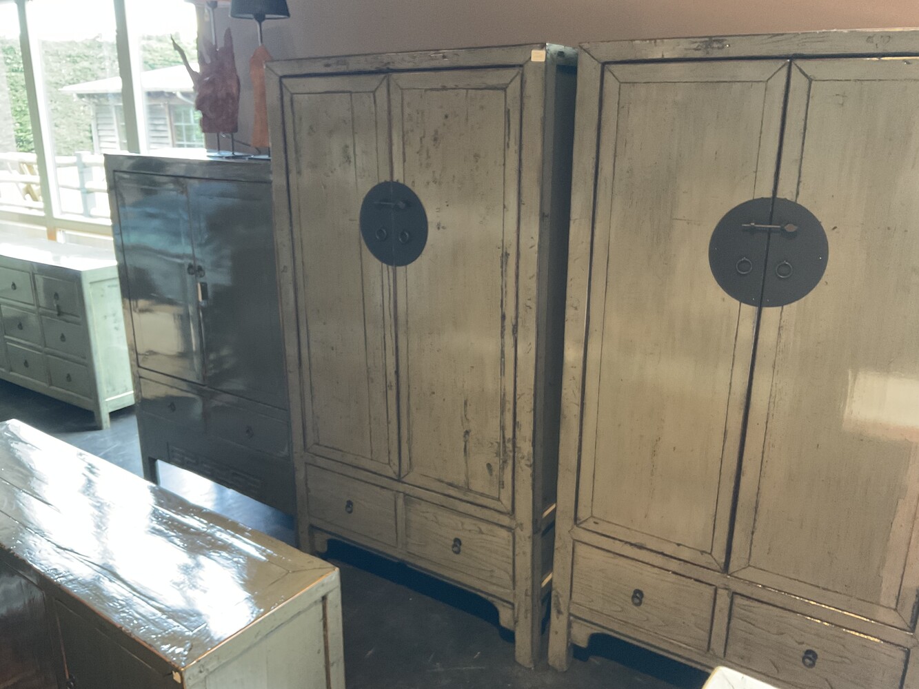 Chinese Hoogglans Kast