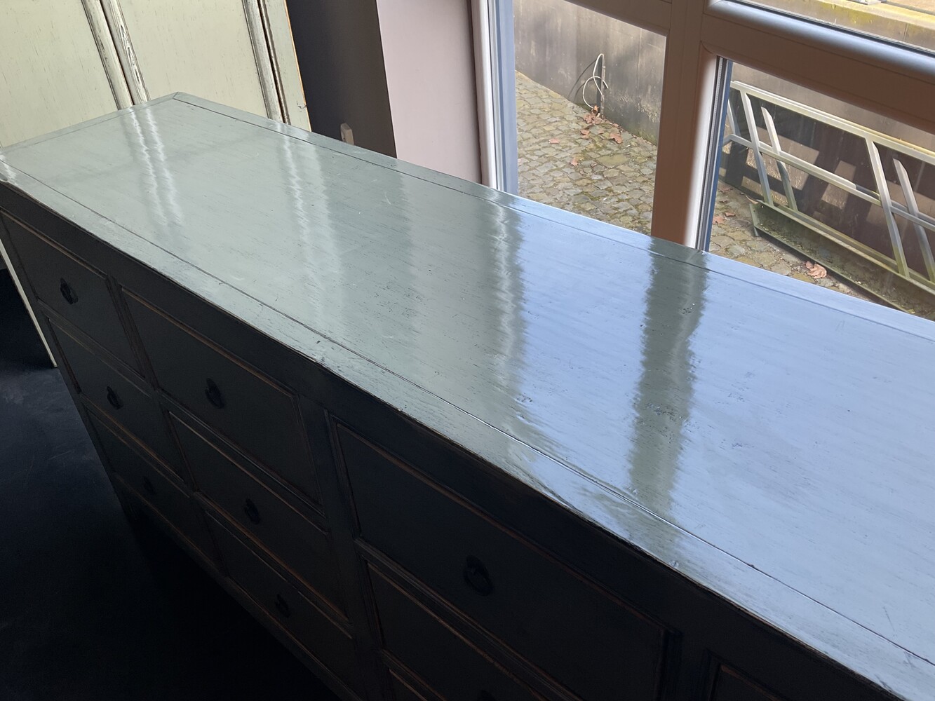 Dressoir 12 laden gelakt hoogglans