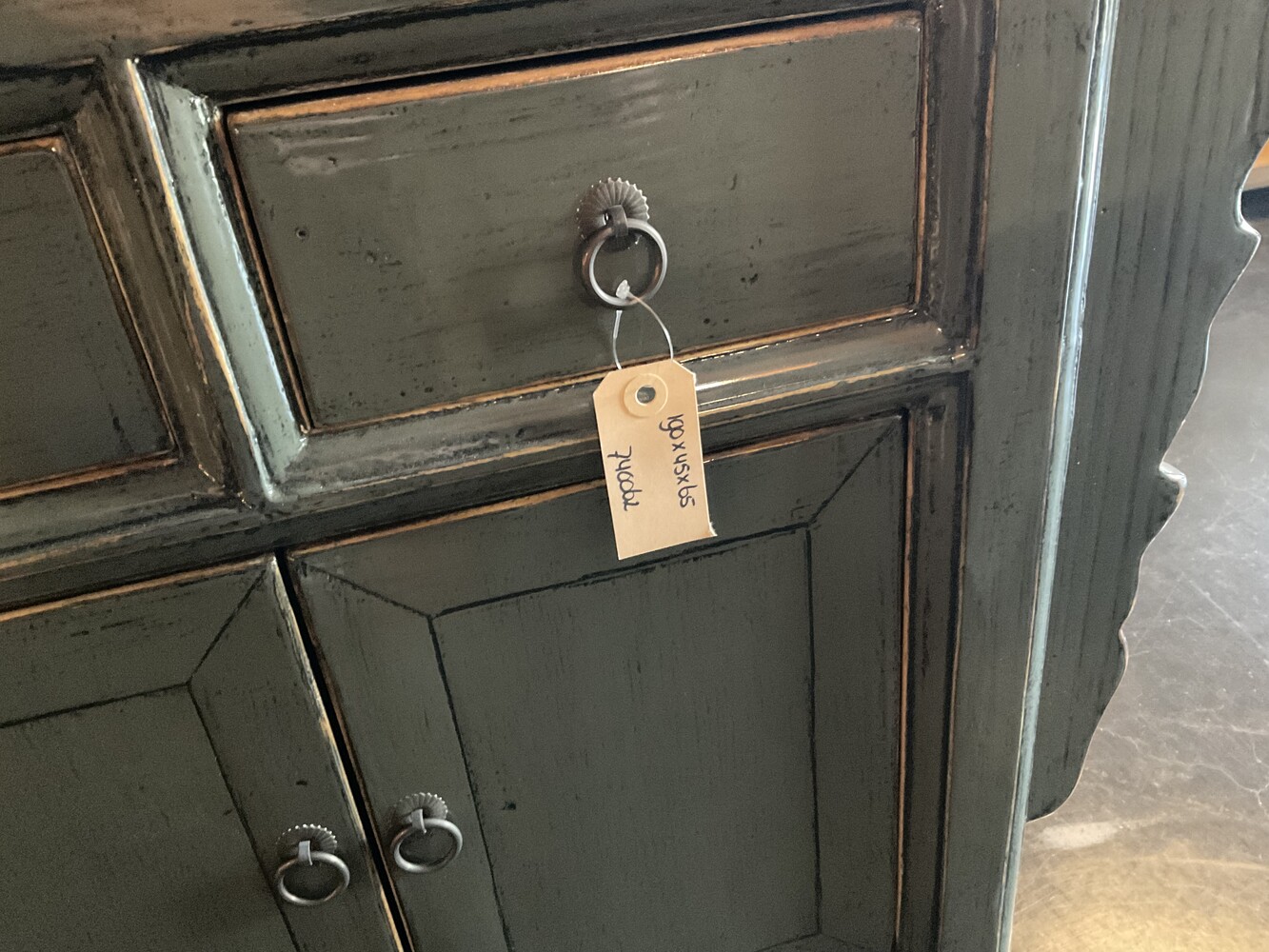 Dressoir 6 deurs uniek hoogglans