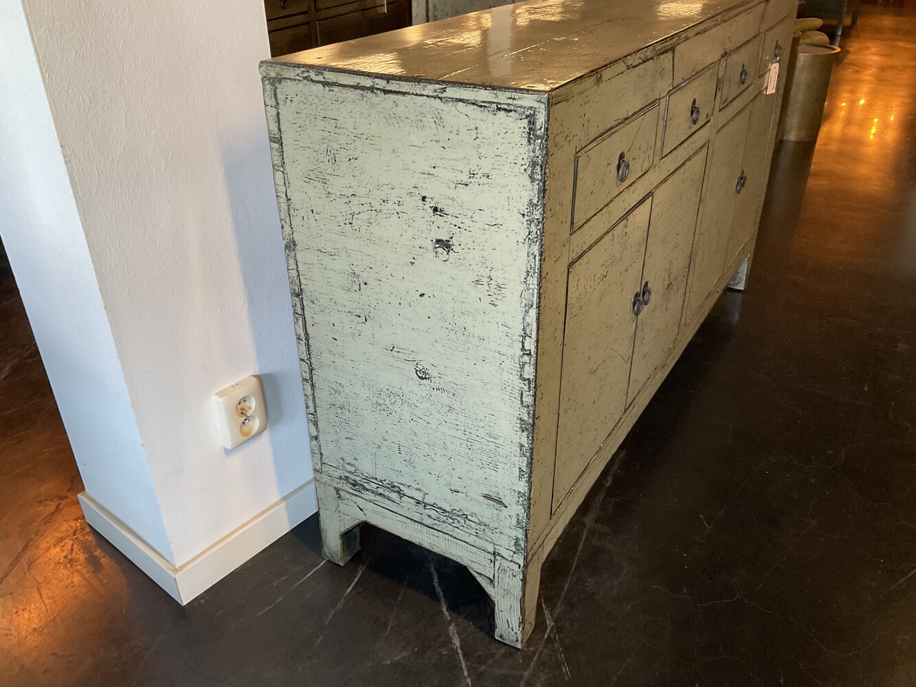 Dressoir klein 4 deuren en 4 lades