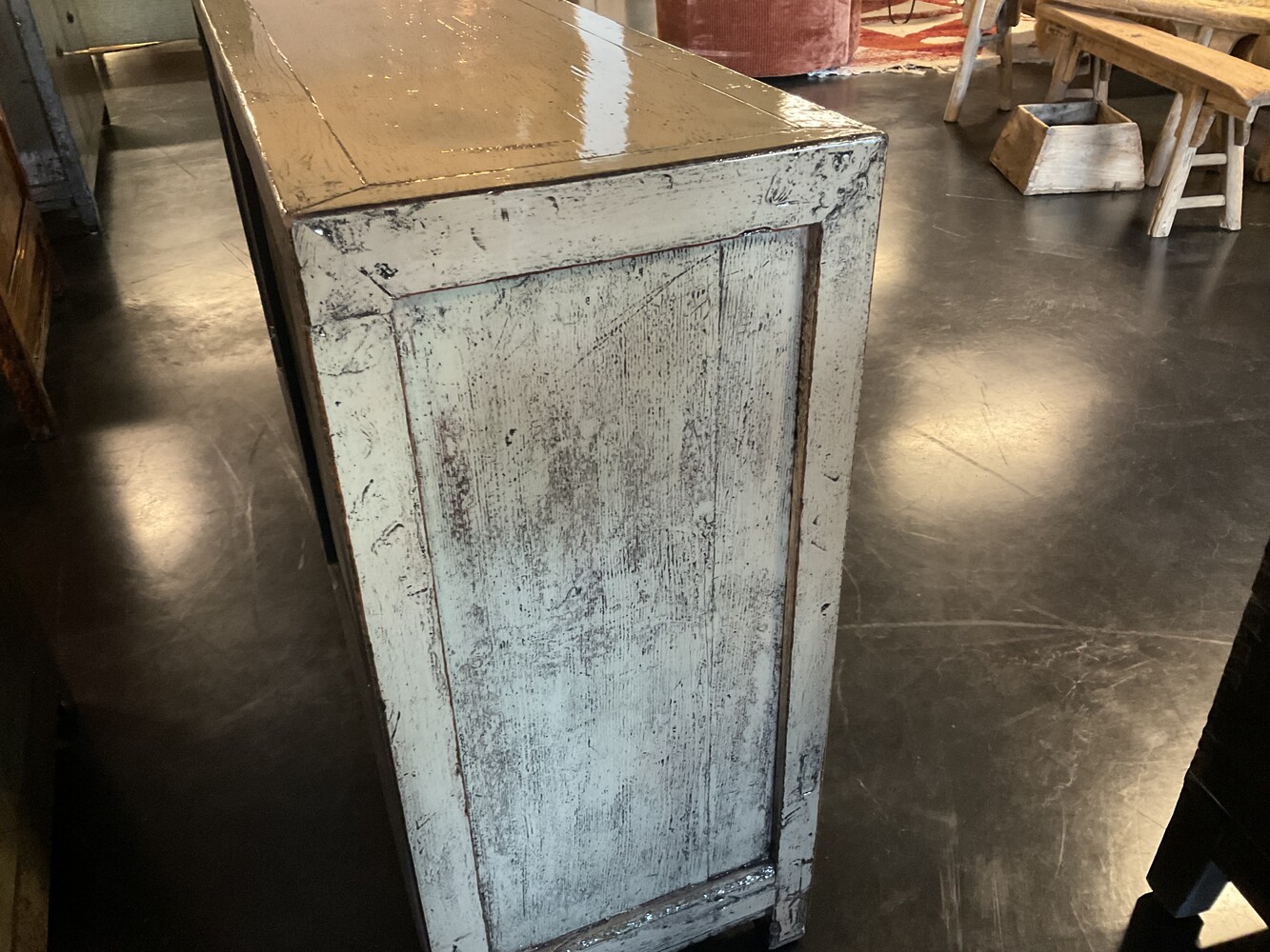 Dressoir klein 4 deuren en 4 lades