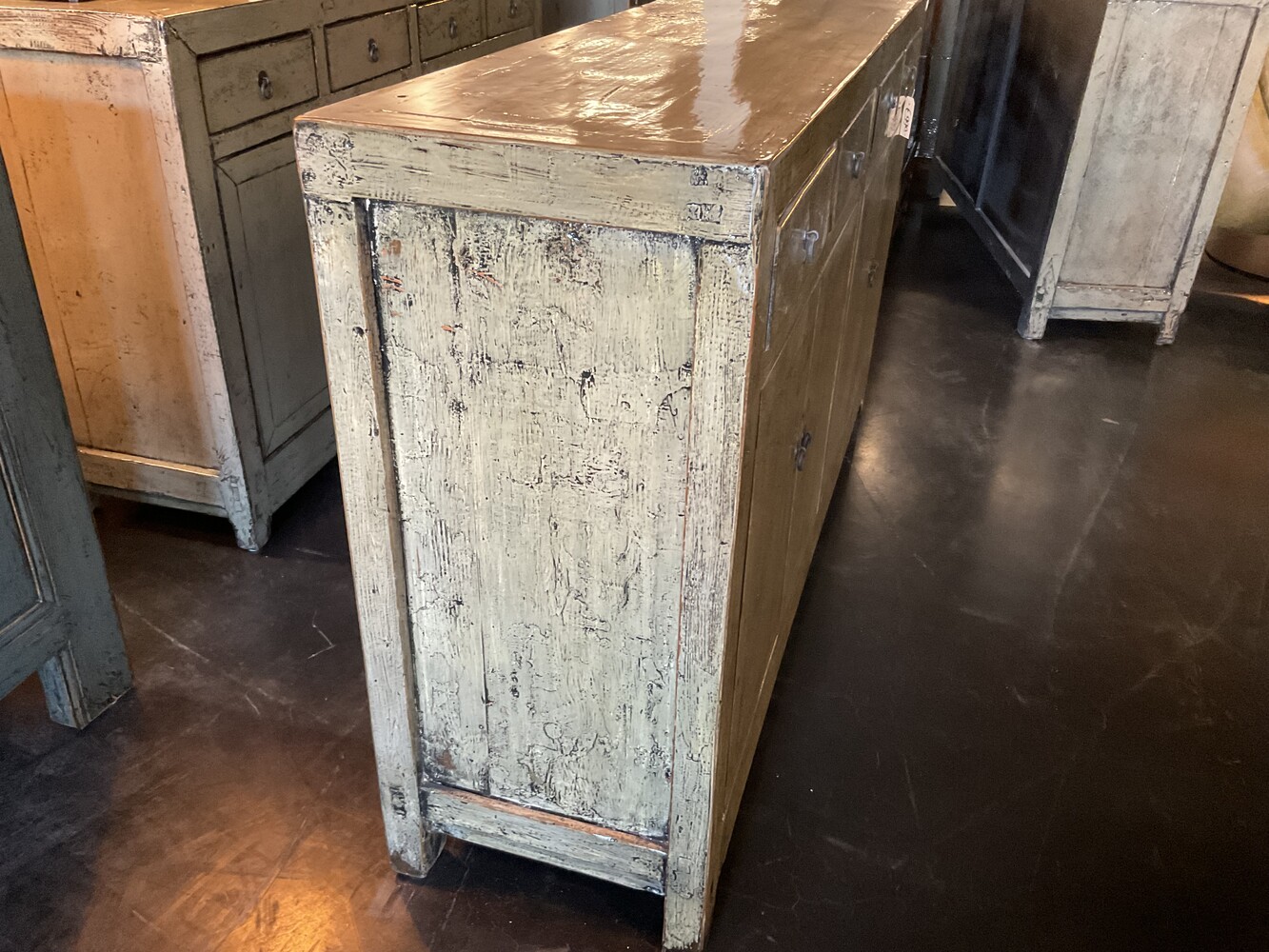 Dressoir klein 4 deuren en 4 lades