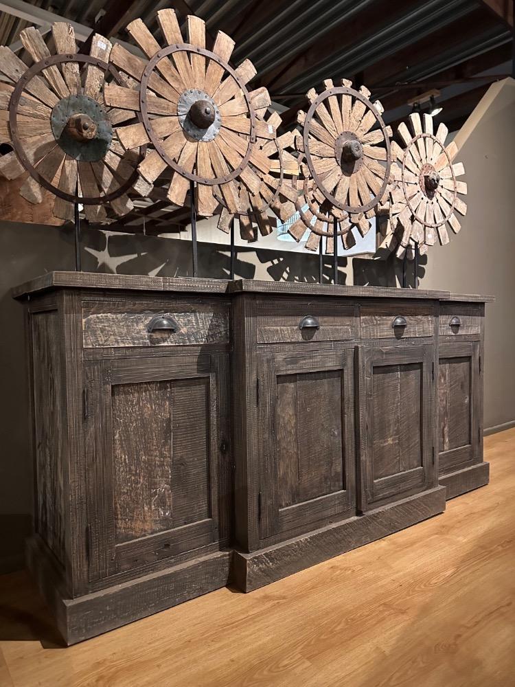 Dressoir Spring Raw recycled teak