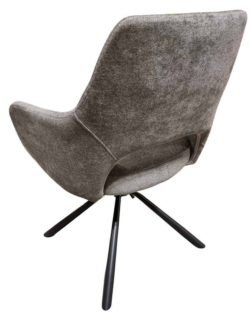 Eetkamestoel Calvin in stof storm 37 Moss