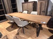 Eettafel antiek teakblad