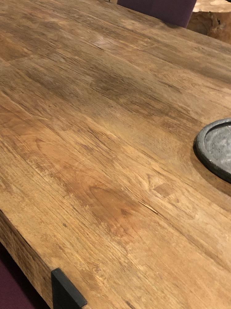 Ramen wassen filosofie Bengelen Eettafel Bunk recycled teak - Check de stoerste eetkamertafels gewoon in  Kessenich - Colonial Warehouse