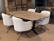 Eettafel Eiken Deens Ovaal
