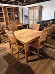 Eettafel oud teak 