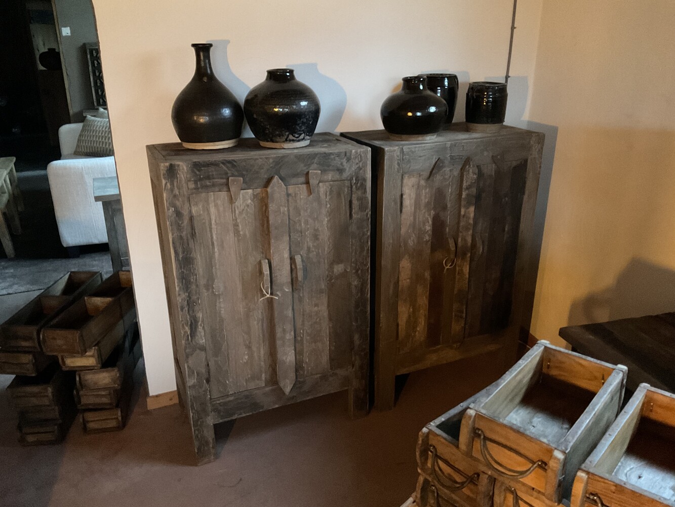 Kastje 70 RAW landelijk rustiek Teak