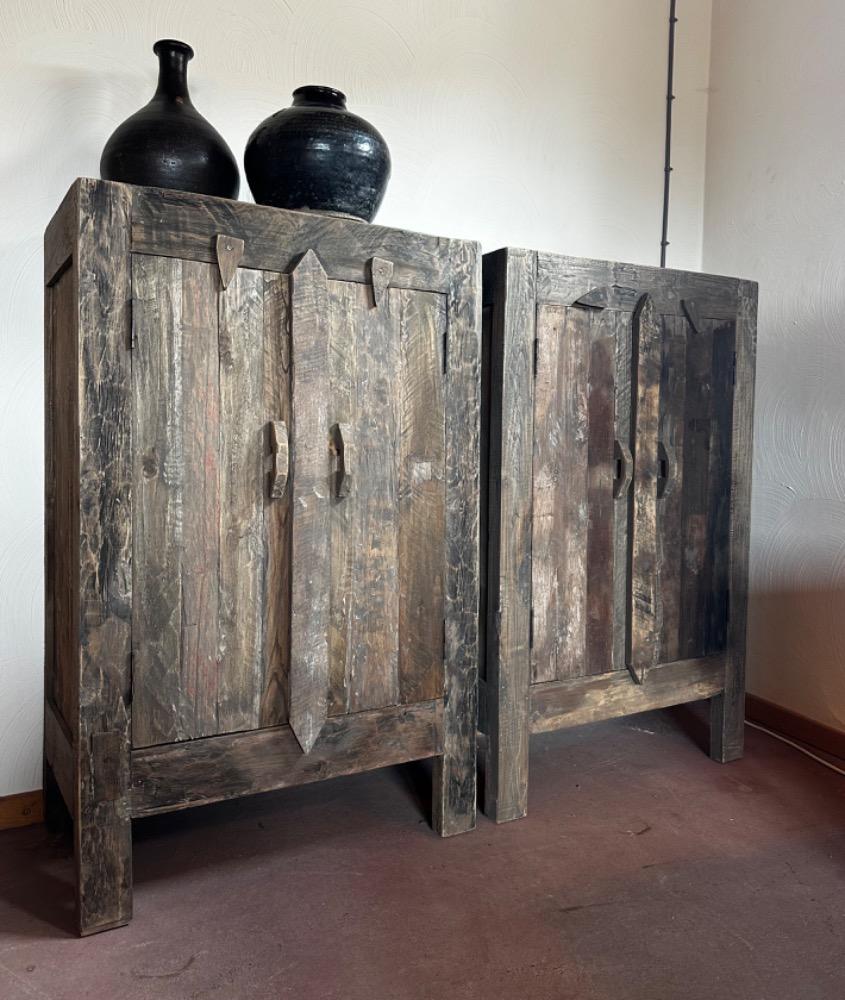 Kastje 70 RAW landelijk rustiek Teak