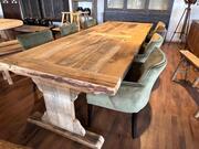 Kloostertafel oud eiken 