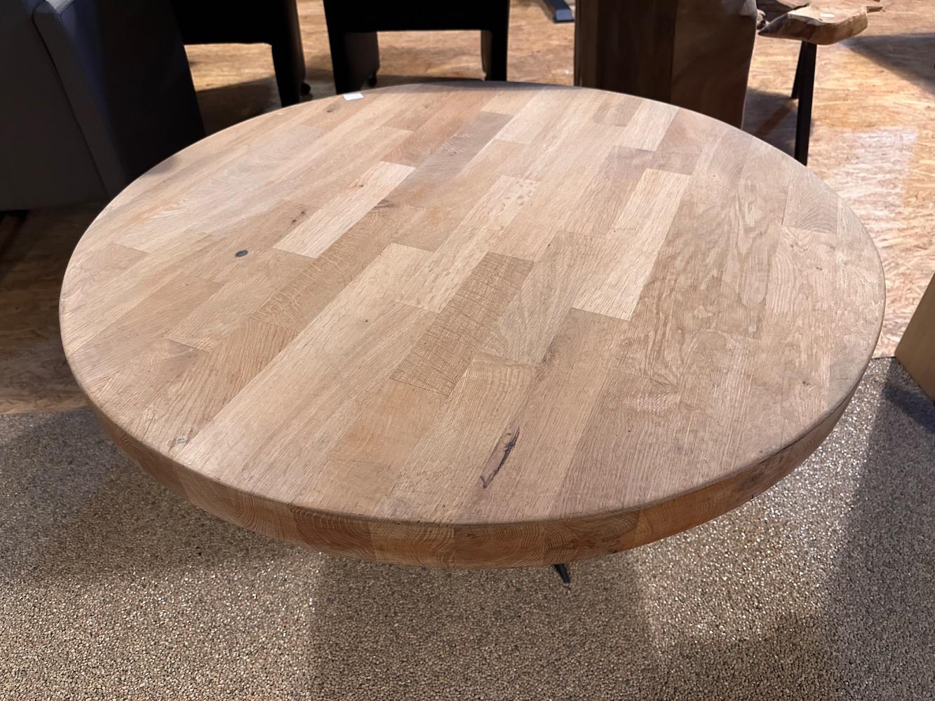 Salontafel eiken eenmalig 