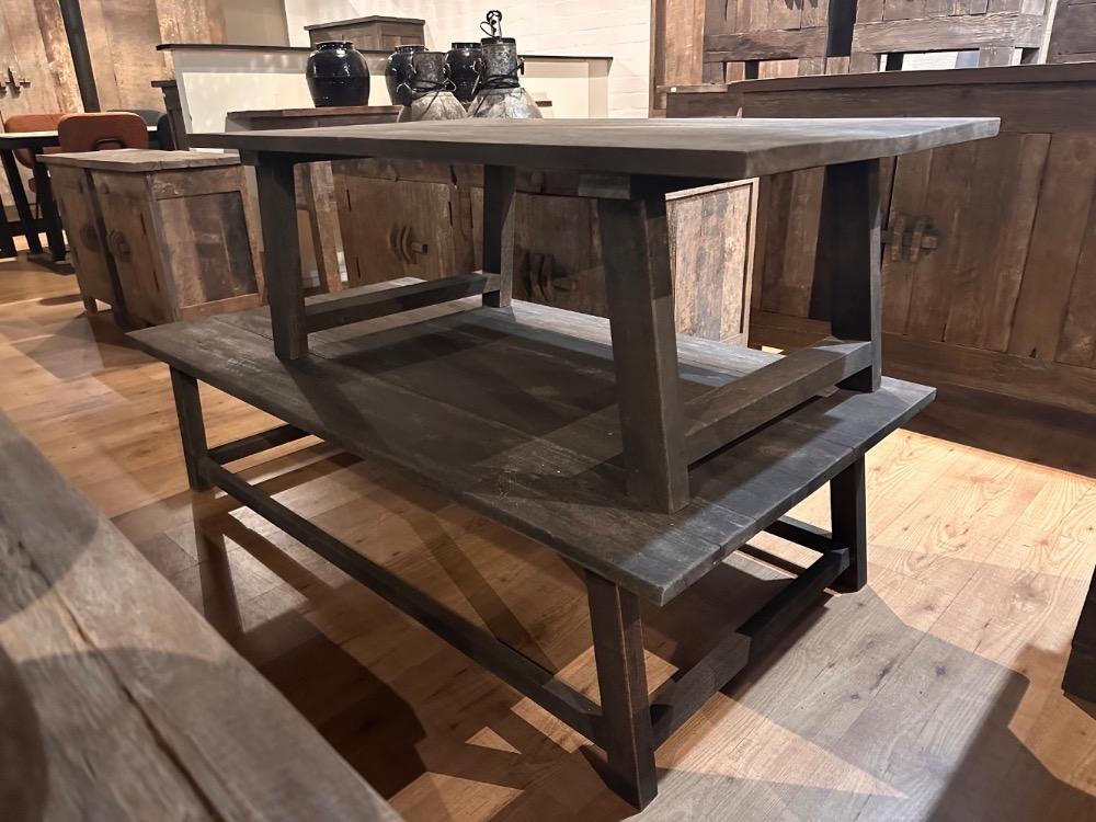 Salontafel landelijk farmer schuin
