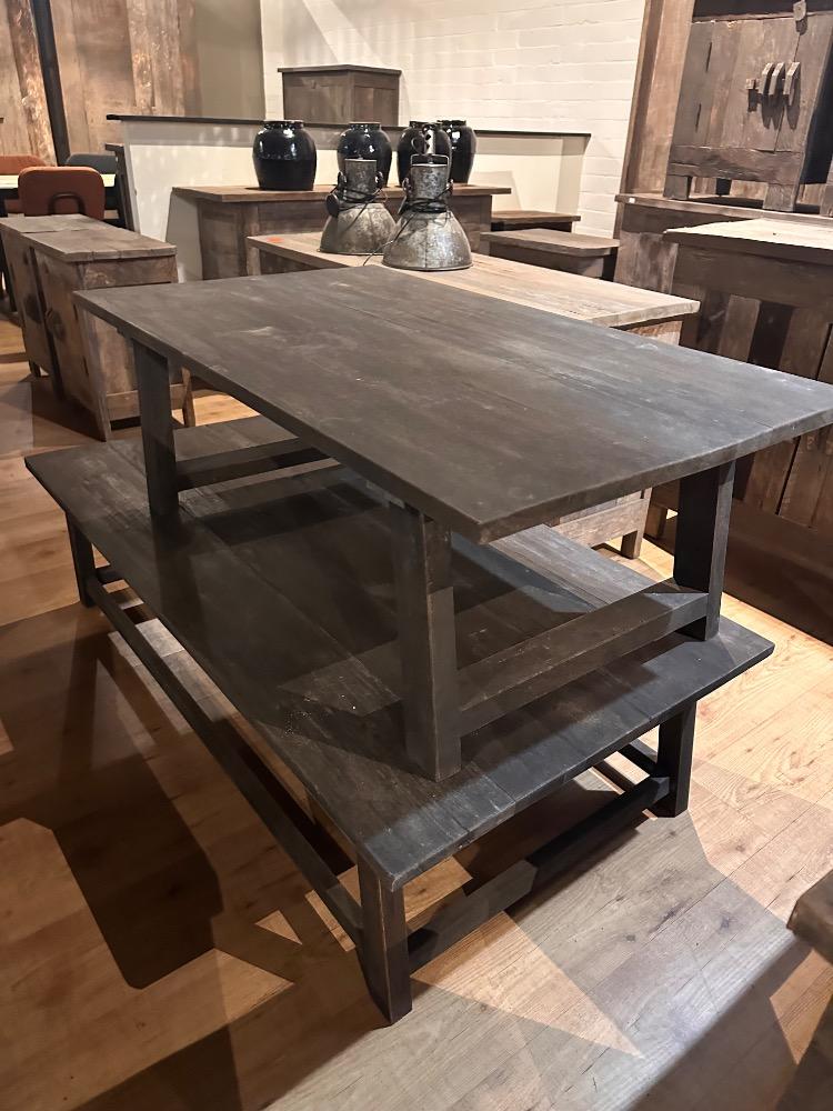 Salontafel landelijk farmer schuin