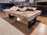 Salontafel oud eiken 