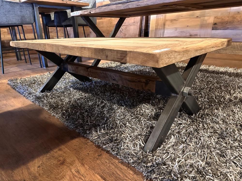 Salontafel oud eiken 
