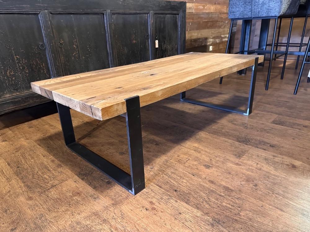 Salontafel oud eiken 