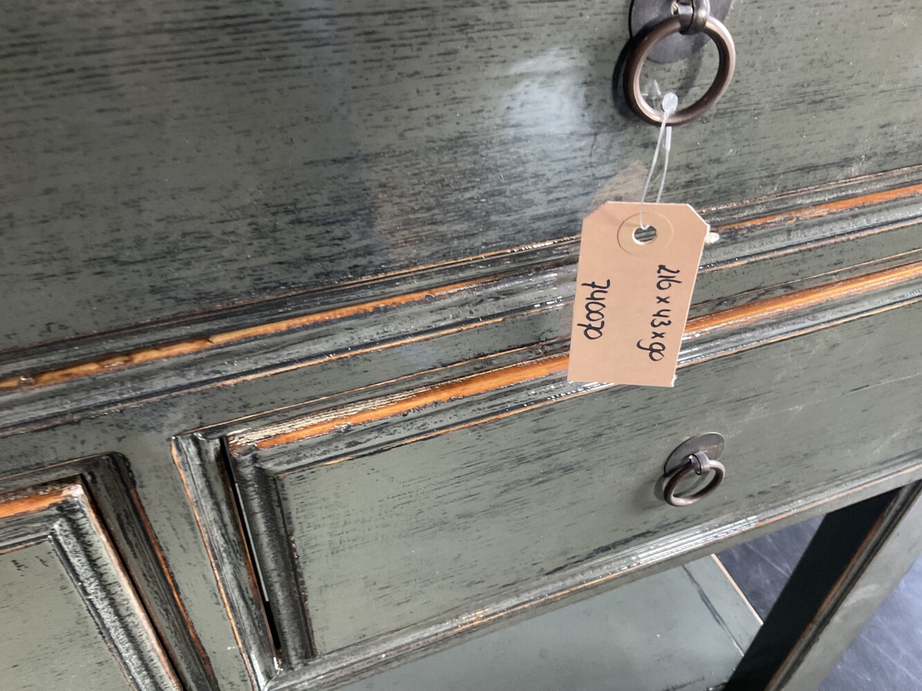 Sidetable 9 lades gelakt hoogglans