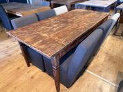 Tafel antiek teakhout 