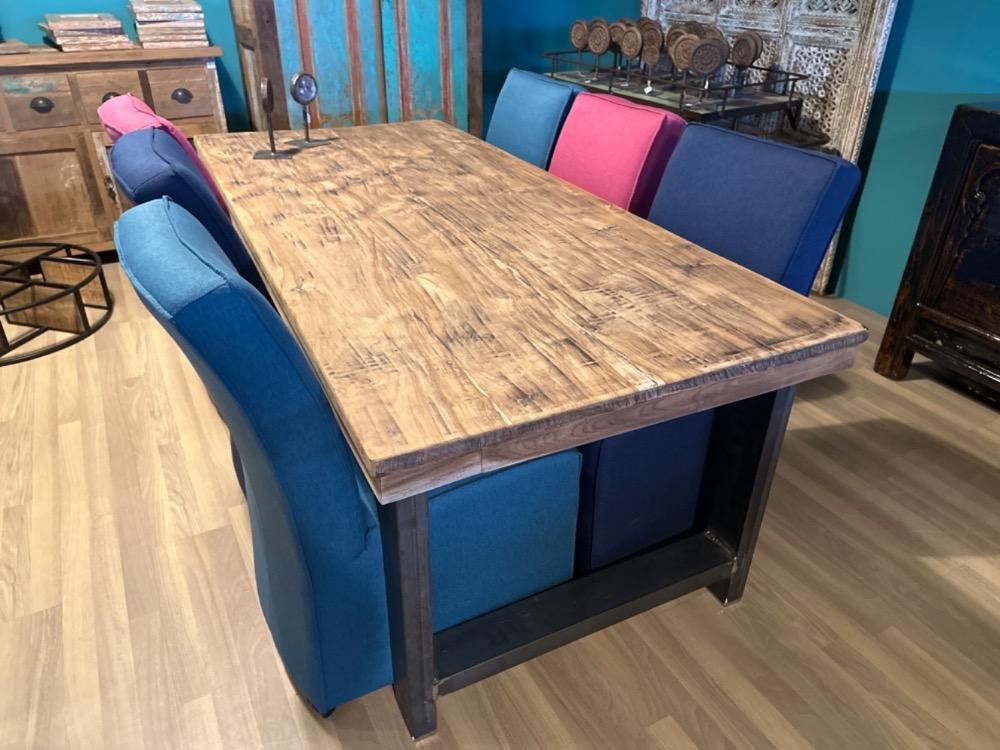 Tafel oud teak eenmalig