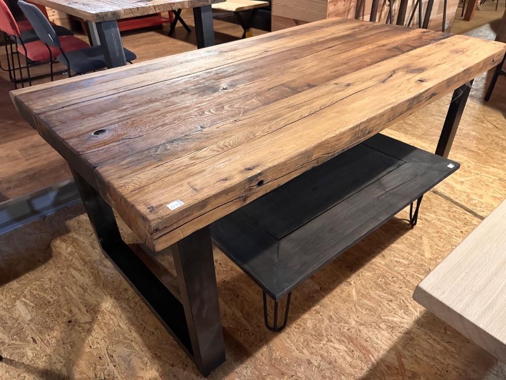 Tafelblad oud eiken 8,5cm