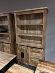 Vitrinekast Mango 110 met 3 lade