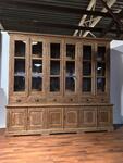 Vitrinekast oud teak