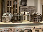 Vogelkooien ijzer sier